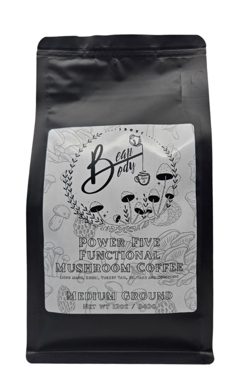 Power Five Functional Mushroom Coffee