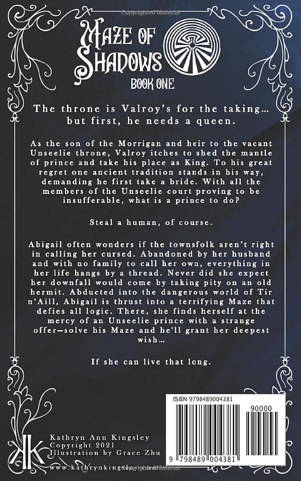 The Unseelie Prince (Maze of Shadows, Book 1)