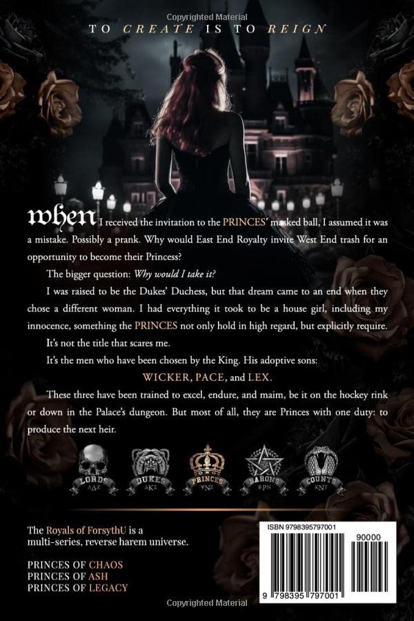 Princes of Chaos (Royals of Forsyth U #7)