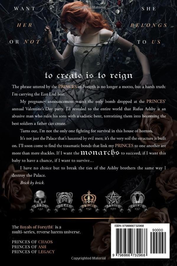Princes of Ash (Royals of Forsyth U #8)
