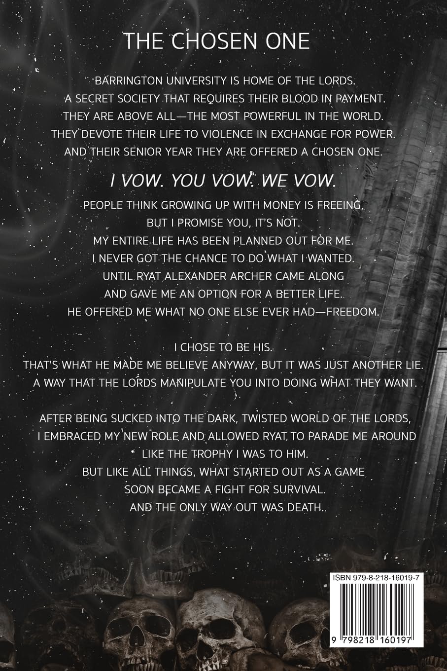 The Ritual (L.O.R.D.S. #1)