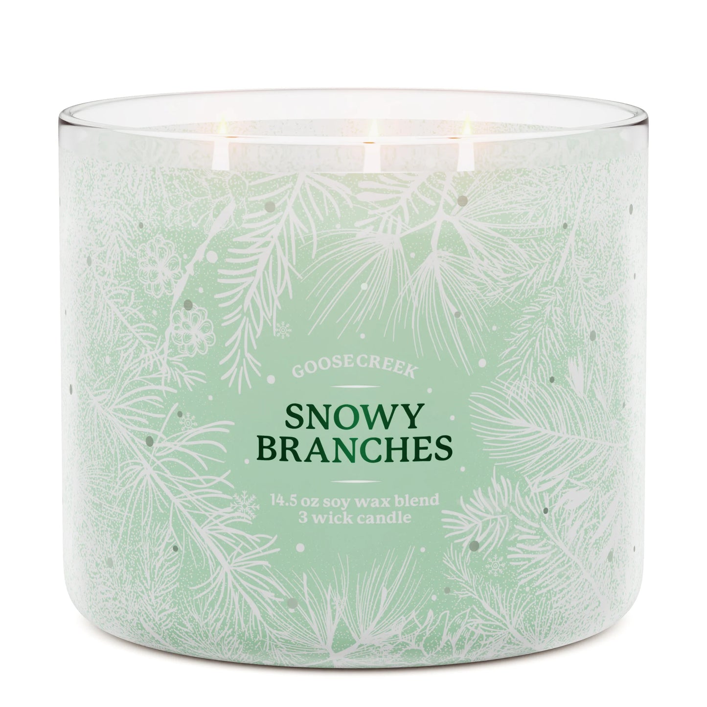 Snowy Branches 3-Wick Candle