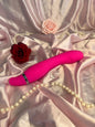 Pink Color 10 Speeds Silicone Vibrator with Clitoral Sucking