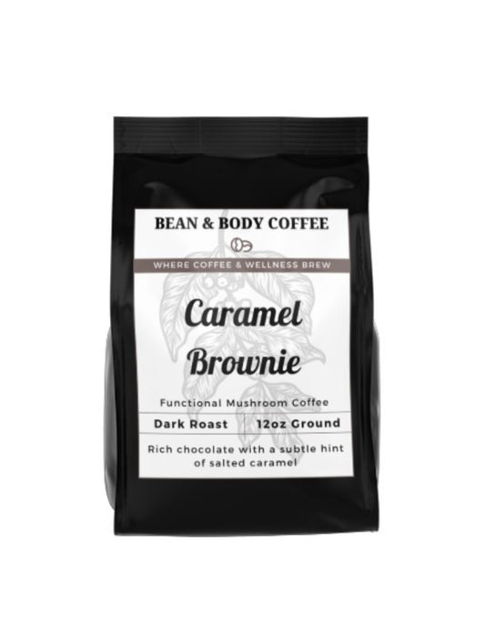 Caramel Brownie Functional Mushroom Coffee