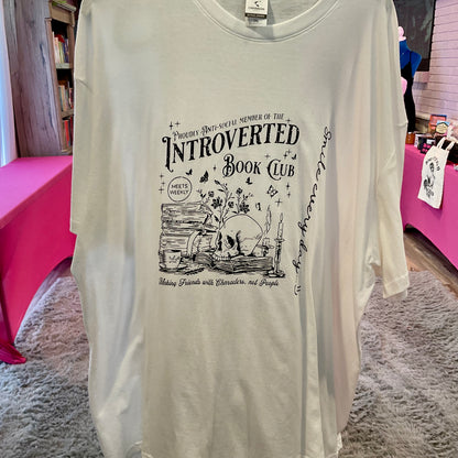 Introverted Book Club T-Shirt