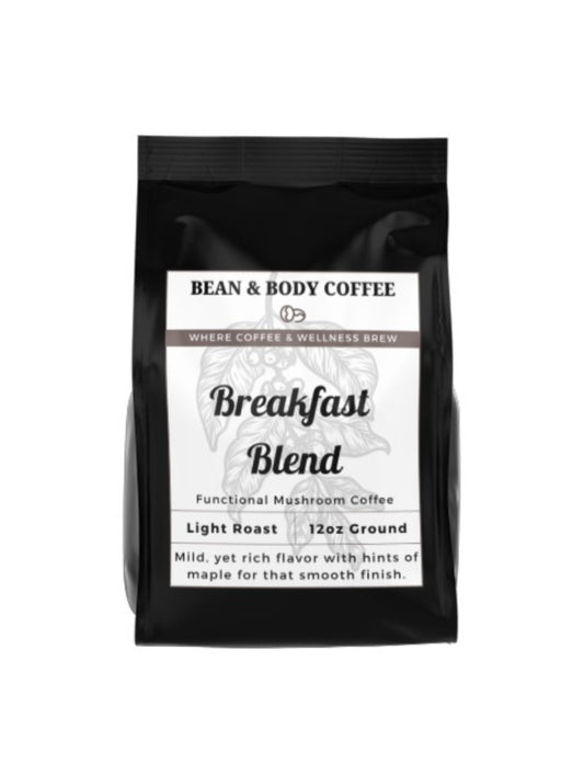 Breakfast Blend Functional Mushroom Coffee