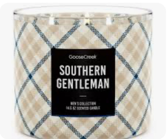 Southern Gentleman 3-Wick Candle
