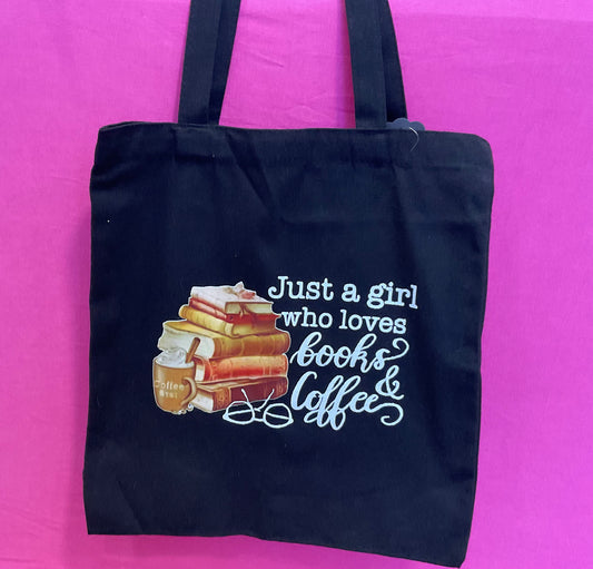 Just a Girl Tote Bag