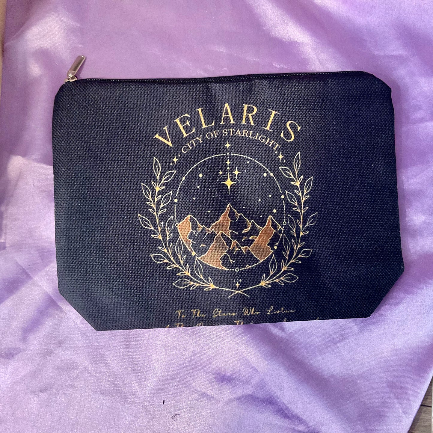 ACOTAR Velaris Zipper Pouch