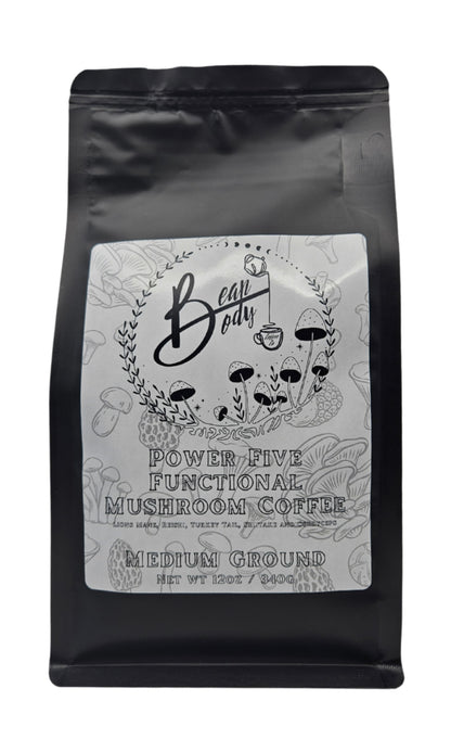 Power Five Functional Mushroom Coffee