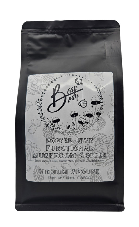 Power Five Functional Mushroom Coffee