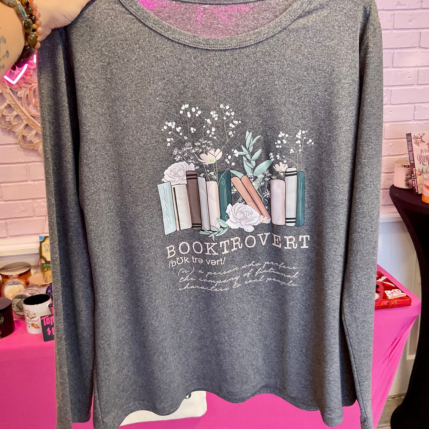 Booktrovert Long Sleeve Shirt