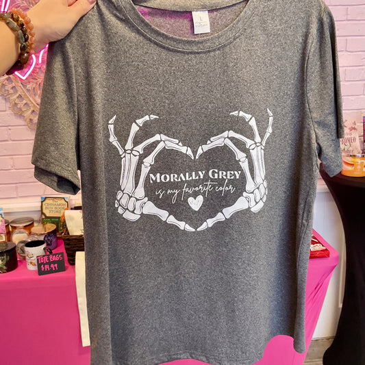 Morally Grey Heart T-Shirt