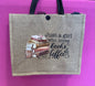 Just a Girl Canvas Bag
