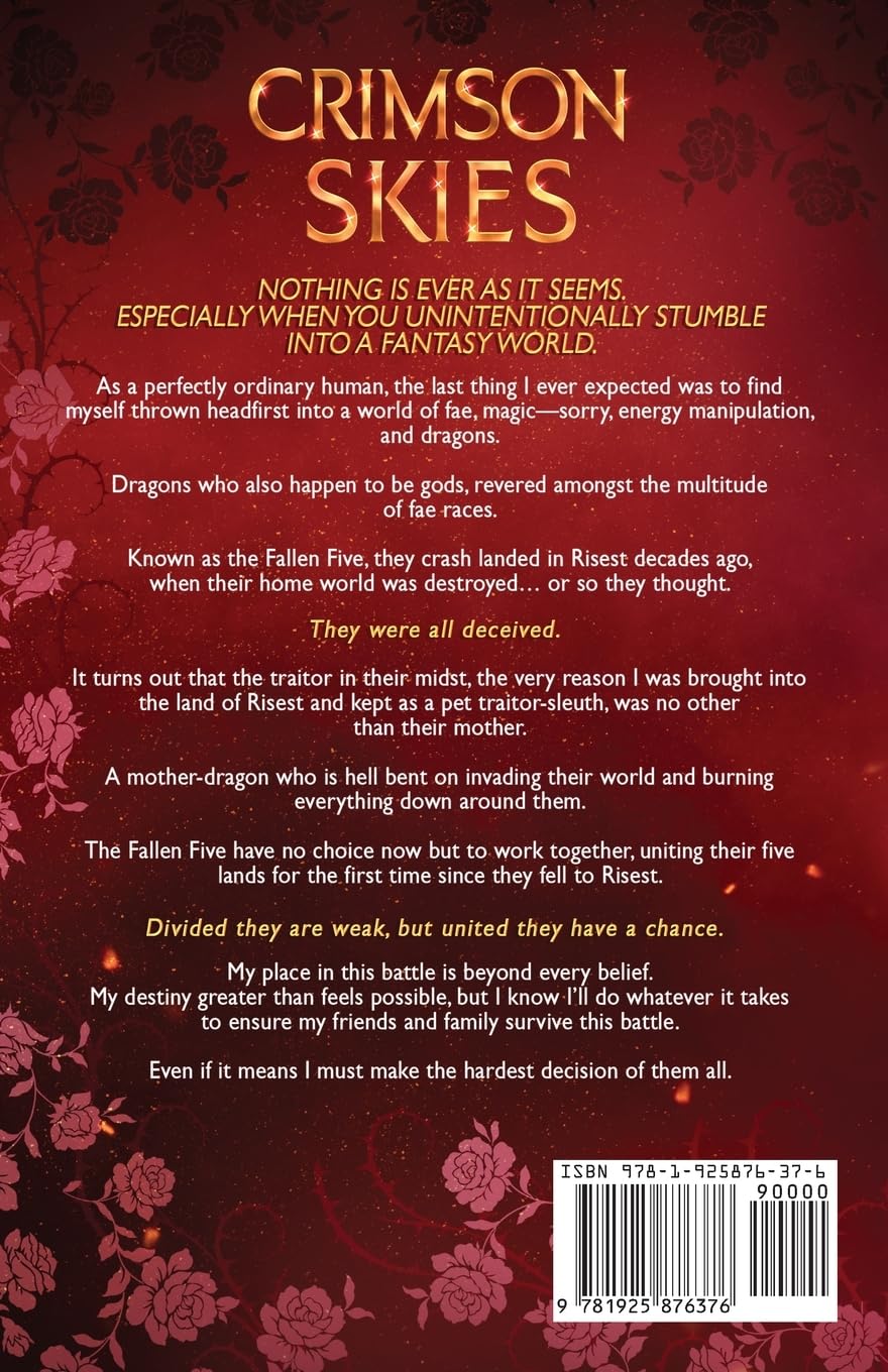 Crimson Skies (Fallen Fae Gods, Book 2)