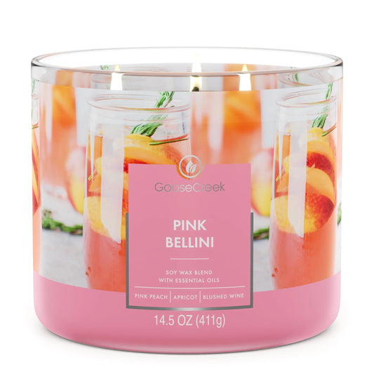 Pink Bellini 3-Wick Candle
