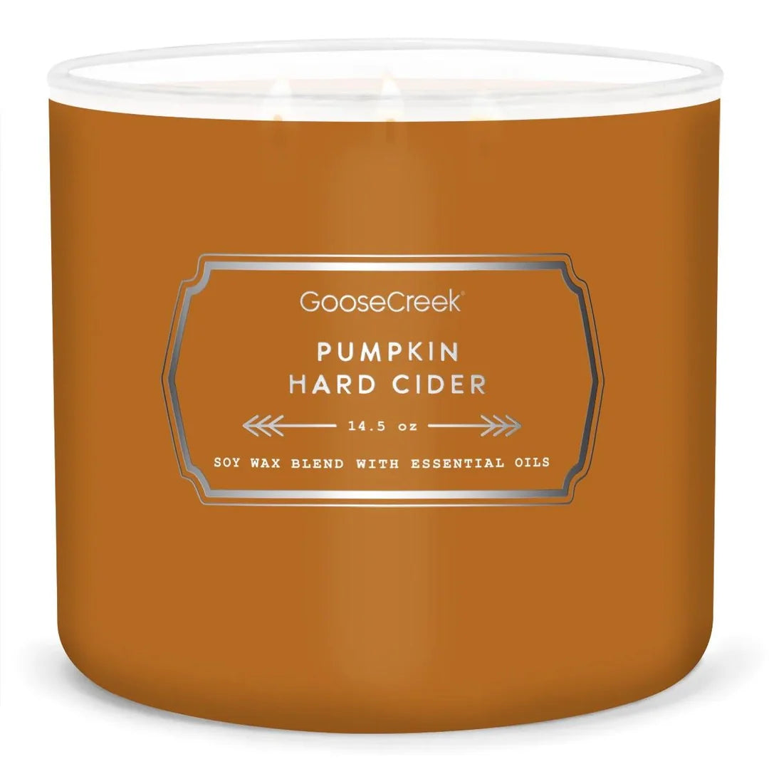 Pumpkin Hard Cider 3-Wick Candle