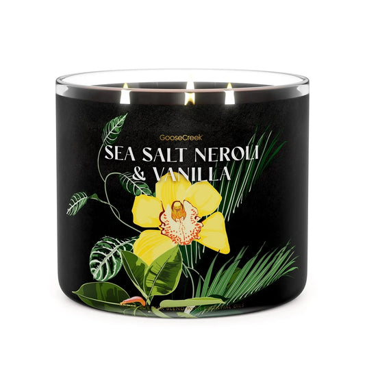 Sea Salt Neroli & Vanilla 3-Wick Candle