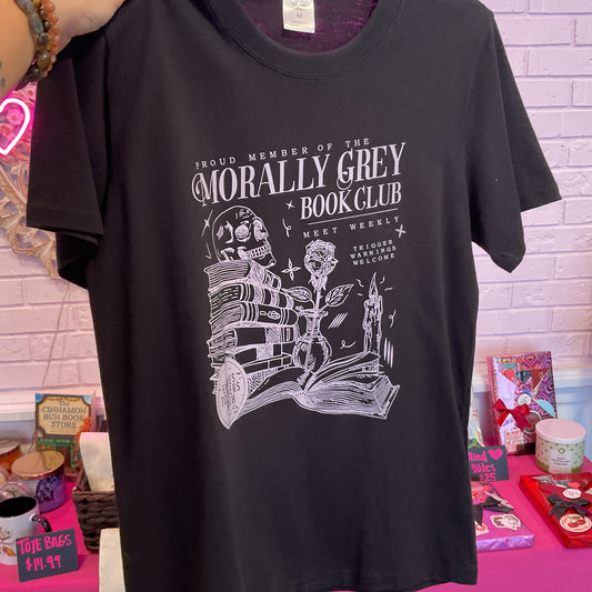 Morally Grey Book Club T-Shirt