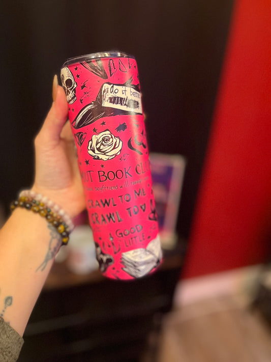 Pink Smut Book Club Tumbler