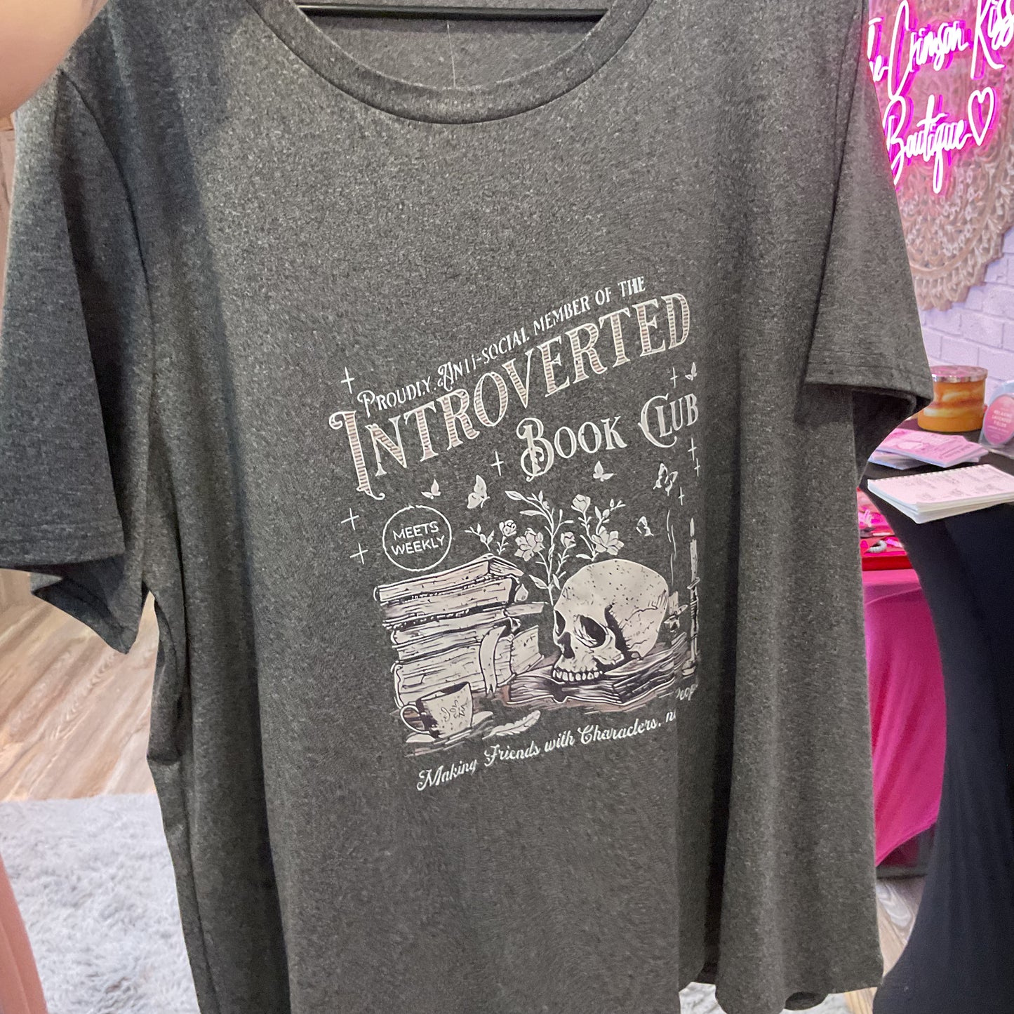Introverted Book Club T-Shirt