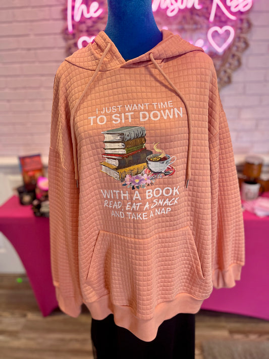 Books Snack Nap Sweatshirt