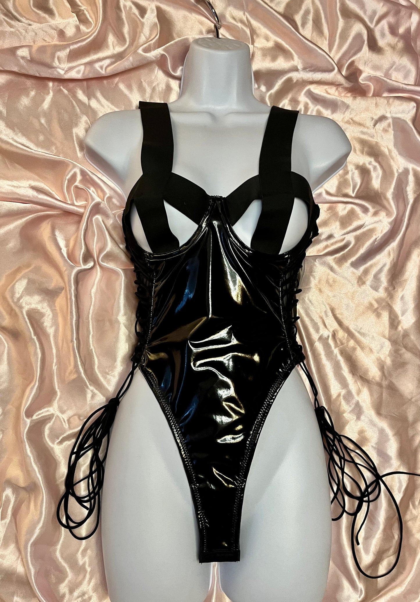 Black Leather Enchantress Lingerie
