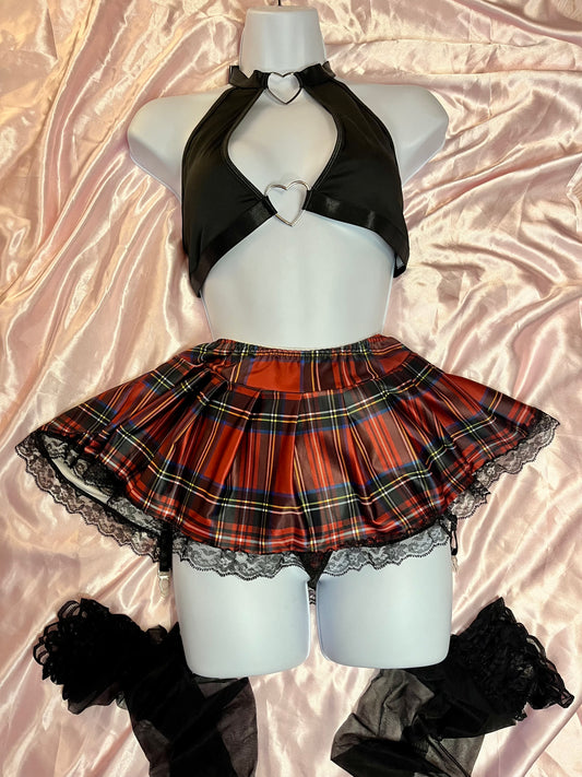 Schoolgirl Lingerie Set