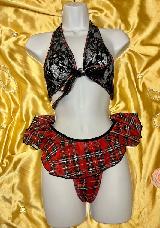 Sinful Lessons in Lace Lingerie