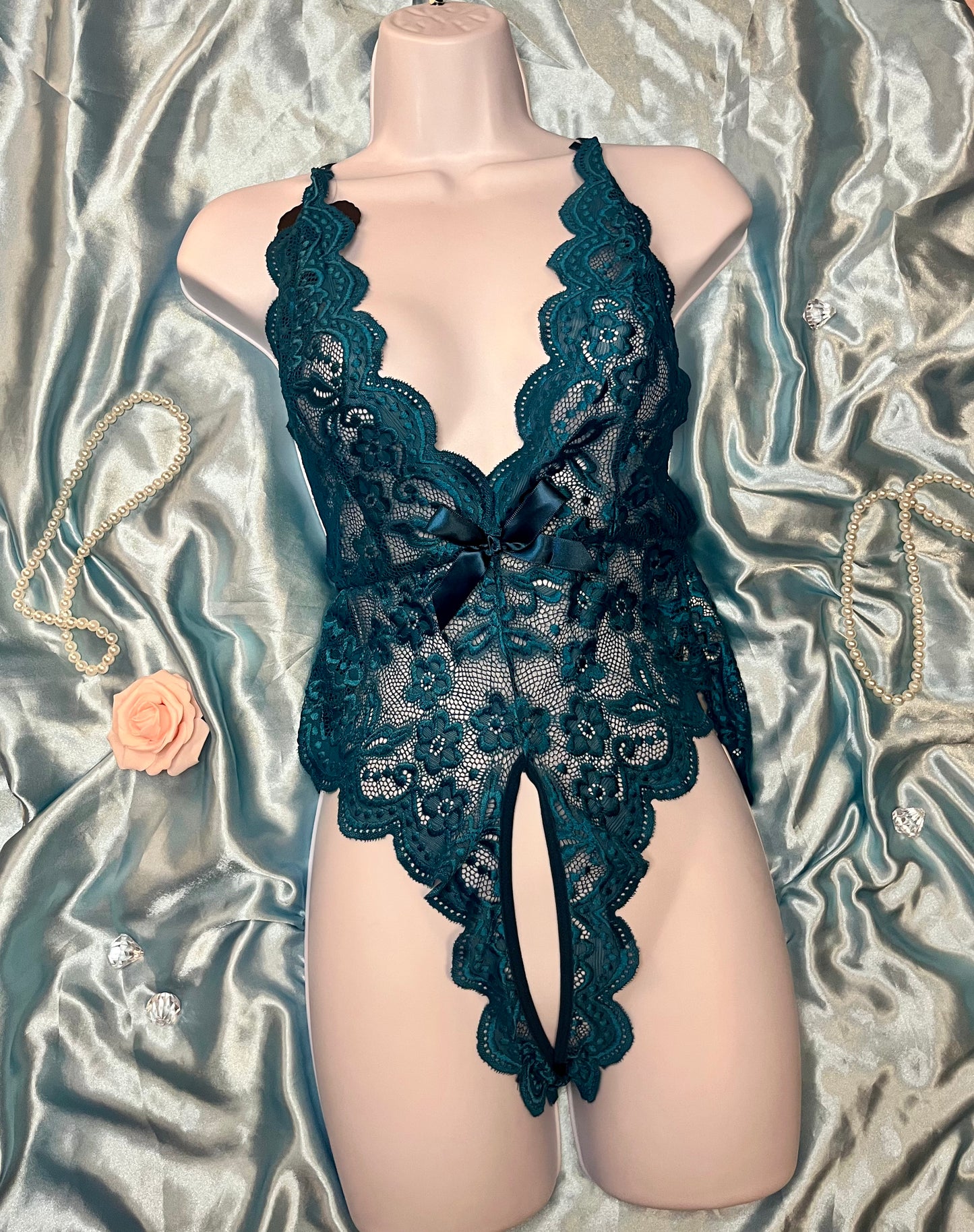 Teal Bliss Lingerie