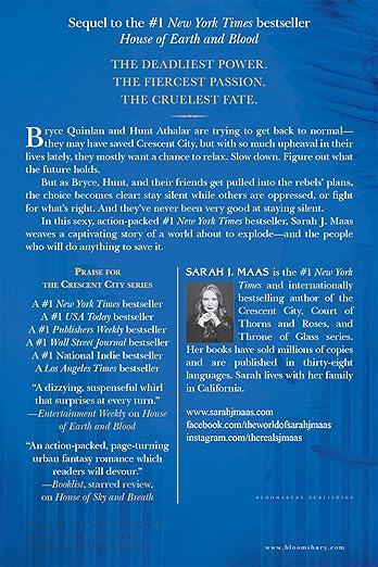 House of Sky & Breath (Crescent City #2)