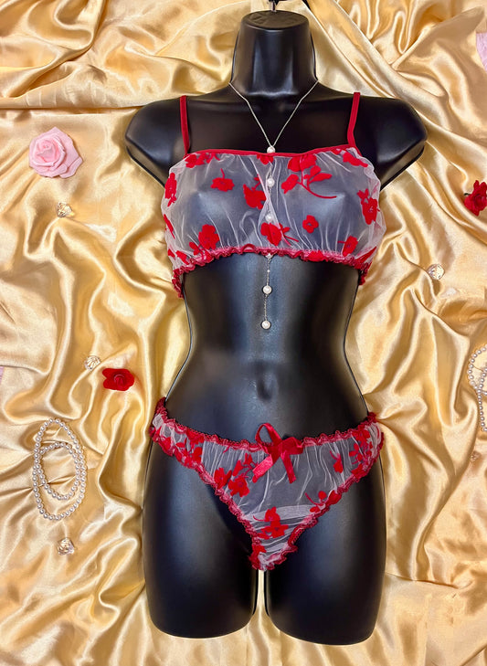 Scarlet Bloom Lingerie