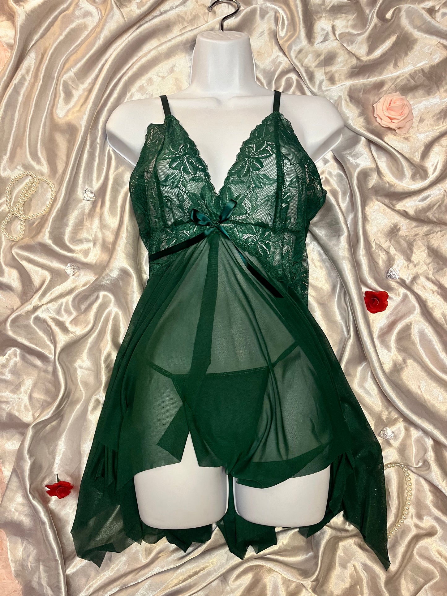 Emerald Moonlight Lingerie