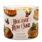 Holiday Rum Cake 3 Wick Candle