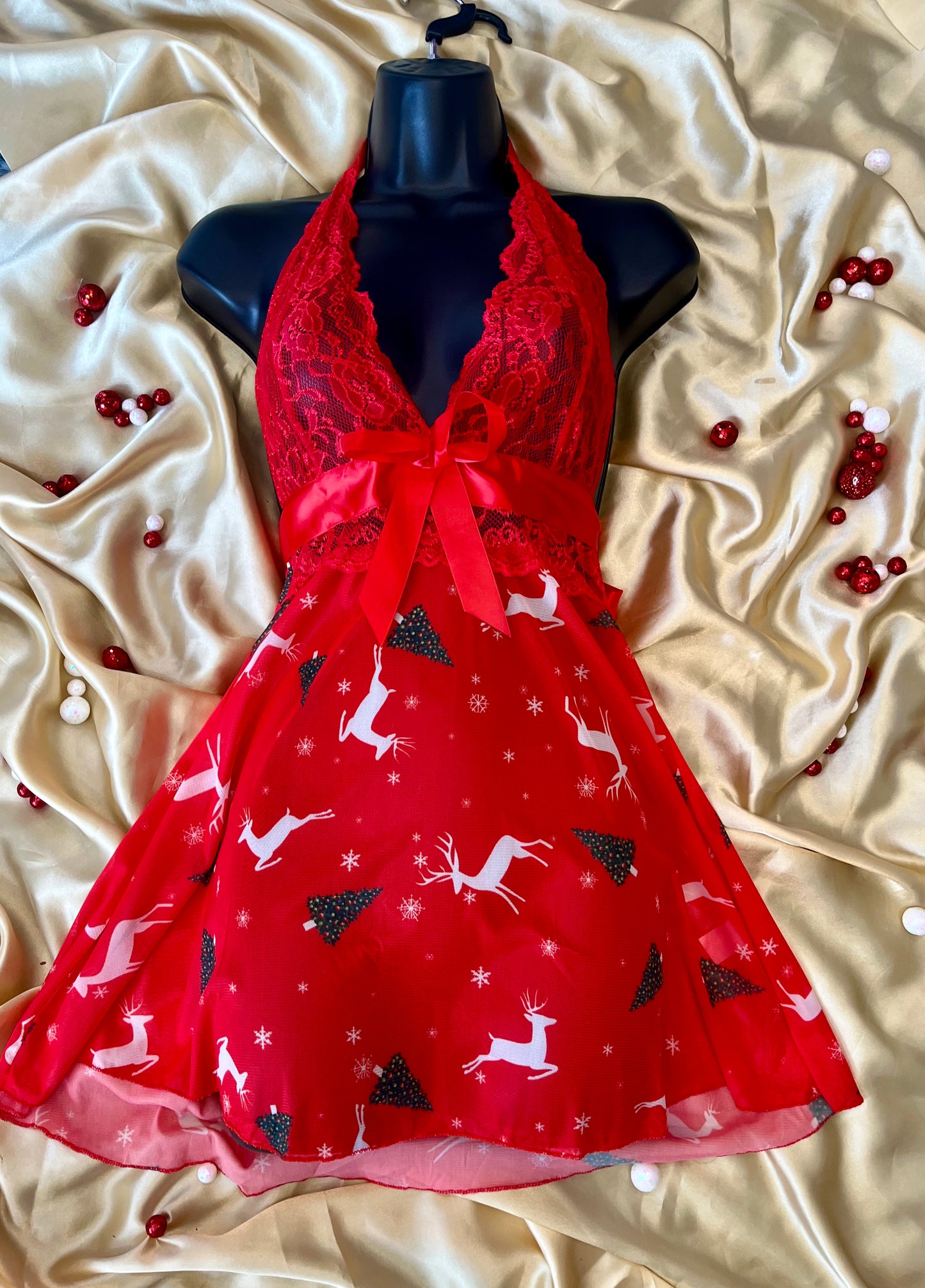 Red Christmas Lingerie