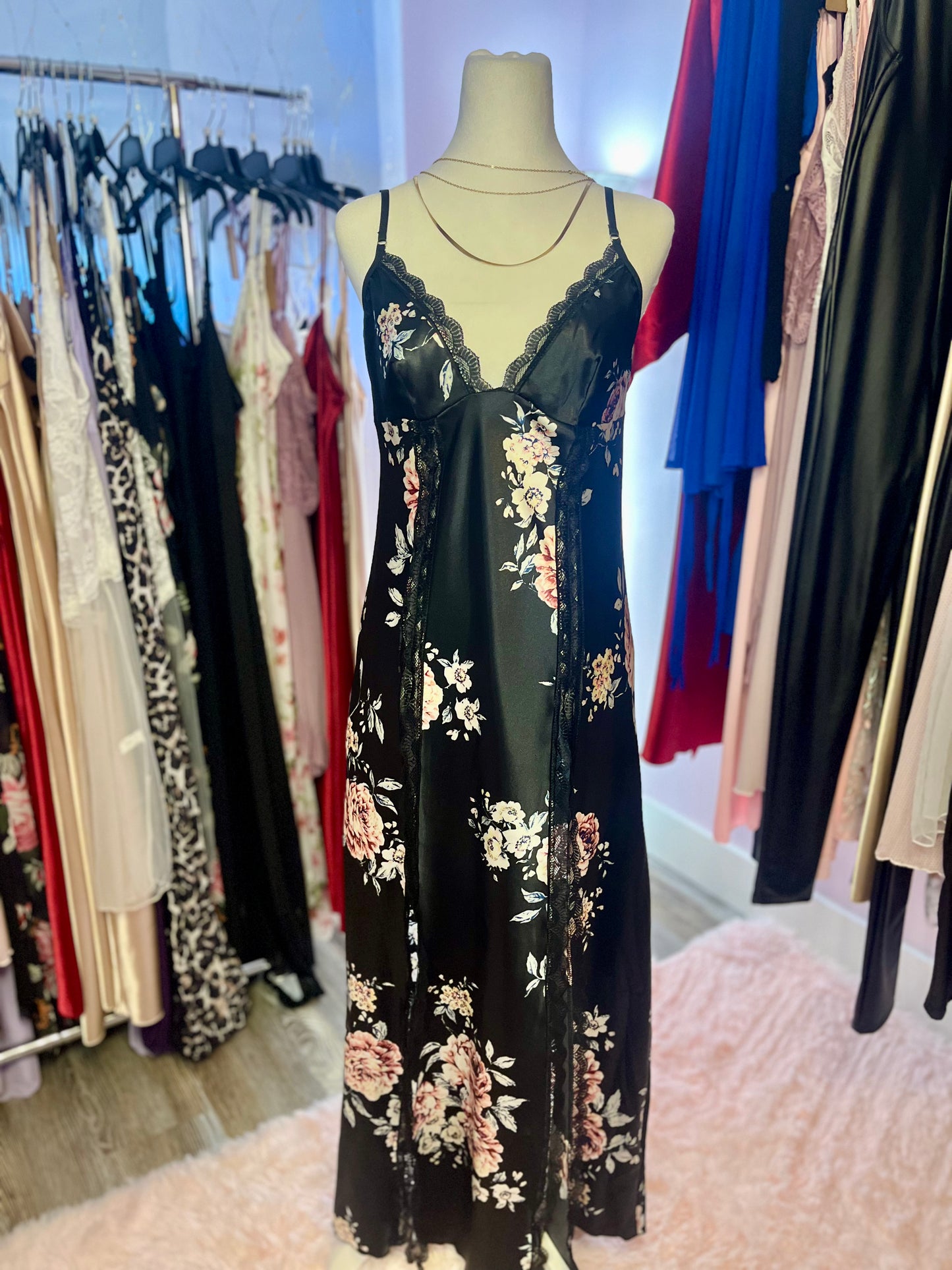 Black Blossom Lingerie