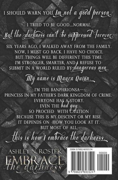 Embrace the Darkness (The Maura Quinn Series, Book 1)