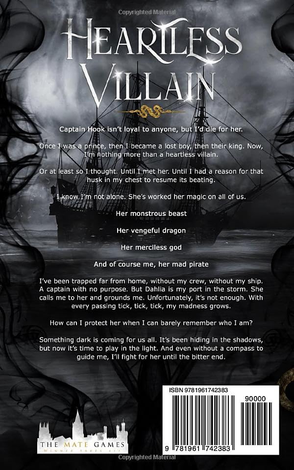 Heartless Villain (The Mate Games, Book 4)