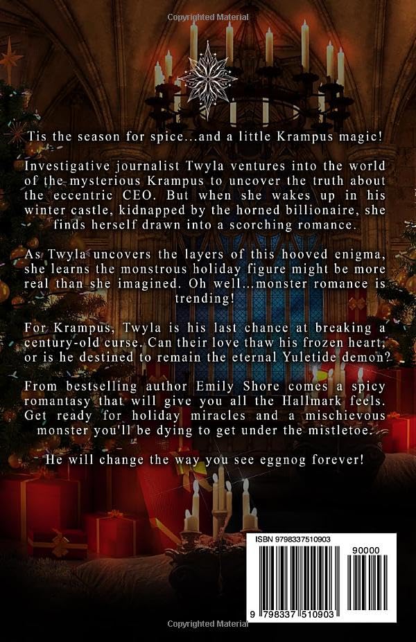 Kidnapped by the Krampus: A Holiday Monster Romantasy (Roars and Romances, Book 1)
