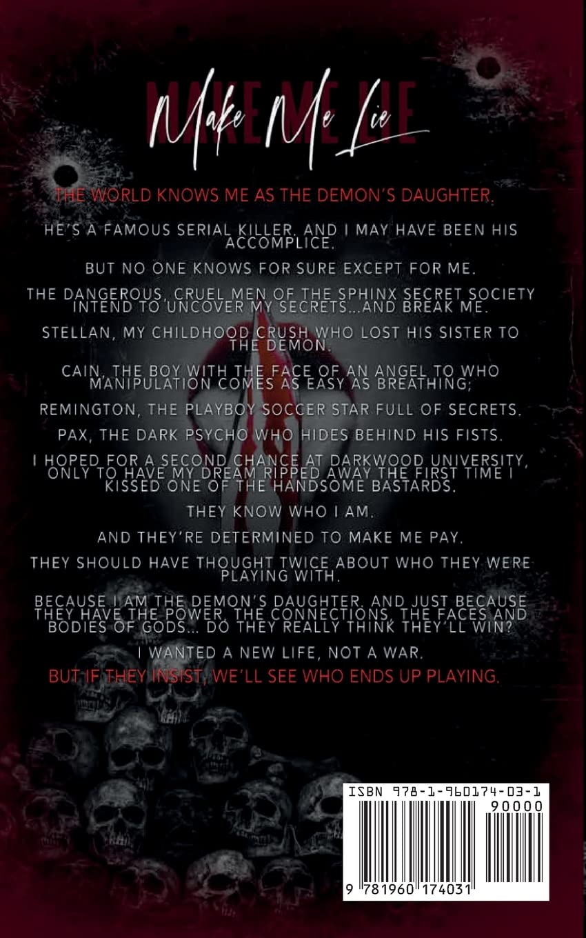 Make Me Lie (Rich Demons of Darkwood, Book 1)